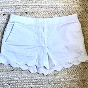 LOFT Scalloped Shorts